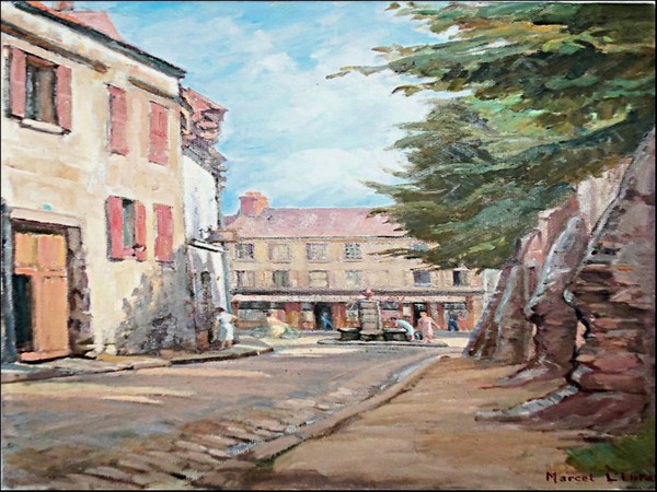 Rue de Cormeilles fontaine du puits de la Barre