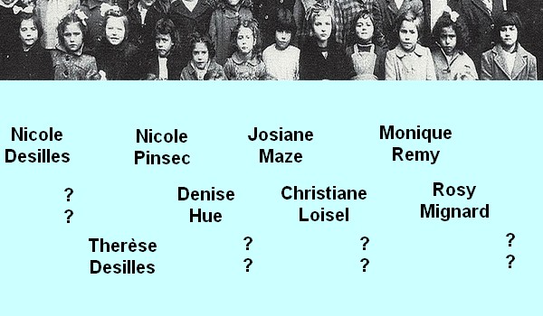 1951 1952 Buisson primaire rang 2 ID